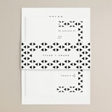 "Beau tied" - Wedding Invitations in Tuxedo by Gwen Bedat - Assembled