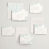 "Arrow Head" - Wedding Invitations in Sky by Erin Hodges - Invitation Suite