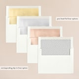 "So Fresh" - Wedding Invitations in Mint by Stacey Meacham - Envelope Liner Options