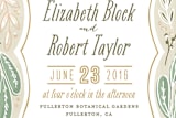 "Herb Garden" - Wedding Invitations in Earth by Alethea and Ruth - Detail