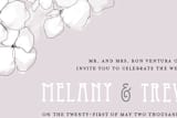"Sweet Hydrangea" - Wedding Invitations in Lilac by R studio - Detail