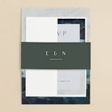 "Evelyn" - Wedding Invitations in Capri by Nicole Walsh - Assembled
