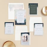 "Evelyn" - Wedding Invitations in Capri by Nicole Walsh - Invitation Suite