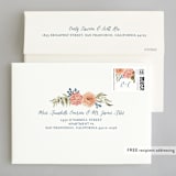 "Garden Rose" - Wedding Invitations in Garden Rose by Wildfield Paper Co - FREE Recipient Addressing