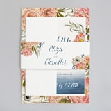 "Garden Rose" - Wedding Invitations in Garden Rose by Wildfield Paper Co - Assembled