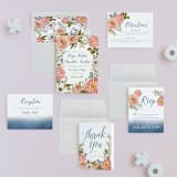 "Garden Rose" - Wedding Invitations in Garden Rose by Wildfield Paper Co - Invitation Suite