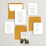 "One and Only" - Wedding Invitations in Classic Bride by Design Lotus - Invitation Suite