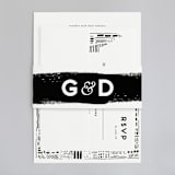 "Love In The City" - Wedding Invitations in Pearl by Shiny Penny Studio - Assembled