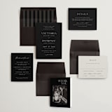 "Victoria" - Customizable Rehearsal Dinner Cards in Green by Kelly Schmidt.