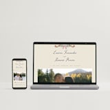 "A wedding in Low Country" - Wedding Invitations in Rose by Chris Griffith - FREE Wedding Website