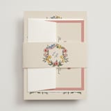 "A wedding in Low Country" - Wedding Invitations in Rose by Chris Griffith - Assembled with Belly Band