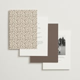 "Southern Soul" - Wedding Invitations in Latte by Sherley Ferreira - Back of Card Options