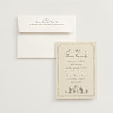 "Southern Soul" - Wedding Invitations in Latte by Sherley Ferreira - Invitation with Envelope