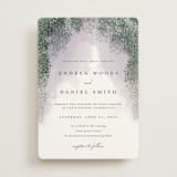 "veil sweet" - Wedding Invitations in Lavender by Cass Imagines - Front