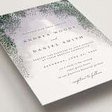 "veil sweet" - Wedding Invitations in Lavender by Cass Imagines - Close-Up