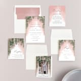 "veil sweet" - Wedding Invitations in Blush by Cass Imagines - Invitation Suite