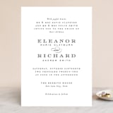 "Diantha" - Wedding Invitations in Ink by Kimberly Morgan - Front