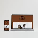 "Private Affair" - Wedding Invitations in Cinnamon by Nazia Hyder - FREE Wedding Website