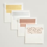 "Private Affair" - Wedding Invitations in Cinnamon by Nazia Hyder - Envelope Liner Options