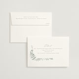 "Gilded Woodland" - Wedding Invitations in Fern by Kristie Kern - FREE Recipient Addressing