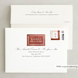 "Dust" - Wedding Invitations in Sienna by Carrie ONeal - FREE Recipient Addressing