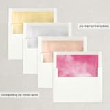 "Skyline -New York" - Wedding Invitations in Magenta by Laura Condouris - Envelope Liner Options