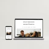 "Make it official" - Wedding Invitations in Panda by Lea Delaveris - FREE Wedding Website