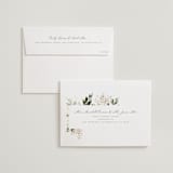 "Grace" - Wedding Invitations in Porcelain by Leah Bisch - FREE Recipient Addressing