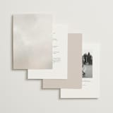 "montagna" - Wedding Invitations in Forest by Petra Kern - Back of Card Options