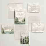 "montagna" - Wedding Invitations in Forest by Petra Kern - Invitation Suite