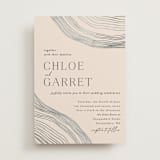 "Rings" - Wedding Invitations in Natural by Alethea and Ruth - Front