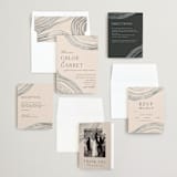 "Rings" - Wedding Invitations in Natural by Alethea and Ruth - Invitation Suite