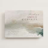 "Sunset Waves" - Wedding Invitations in Marine by Nicoletta Savod - Front