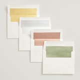 "Garden Moonlight" - Wedding Invitations in Ink by Katherine Moynagh - Envelope Liner Options
