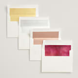 "Lush" - Wedding Invitations in Magenta by Susan Moyal - Envelope Liner Options