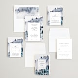"Airy Mountain" - Wedding Invitations in Air by Janean Hinger - Invitation Suite