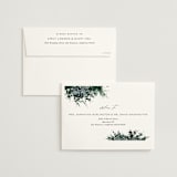 "Juniper" - Wedding Invitations in Emerald by Kate Ahn - FREE Recipient Addressing