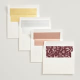 "Moment" - Wedding Invitations in Rose by Erin German - Envelope Liner Options
