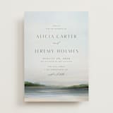 "Calm Water" - Wedding Invitations in Sky by Nicole Walsh - Front