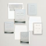 "Calm Water" - Wedding Invitations in Sky by Nicole Walsh - Invitation Suite