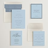 "Tarte Tatin" - Wedding Invitations in Sky by Blustery August - Invitation Suite