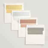 "All Type" - Wedding Invitations in Daydream by Pixel and Hank - Envelope Liner Options