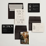 "All Type" - Wedding Invitations in Daydream by Pixel and Hank - Invitation Suite
