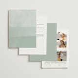 "Delicate Garden" - Wedding Invitations in Wildflower by Ashley DeMeyere - Back of Card Options