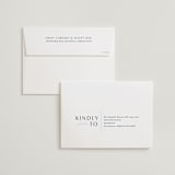 "Trio" - Wedding Invitations in Ocean by Erin L. Wilson - FREE Recipient Addressing