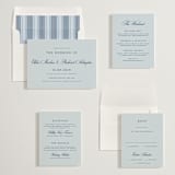 "Landscape Script" - Wedding Invitations in Sky by Kelly Schmidt - Invitation Suite