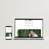 "Fresh Sage" - Wedding Invitations in Olive by Christie Kelly - FREE Wedding Website