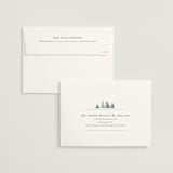 "painted woods" - Wedding Invitations in Rain by Anne Kostecki - FREE Recipient Addressing