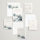 "painted woods" - Wedding Invitations in Rain by Anne Kostecki - Invitation Suite