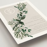 "Watermark" - Wedding Invitations in Cypress by Kaydi Bishop - Detail